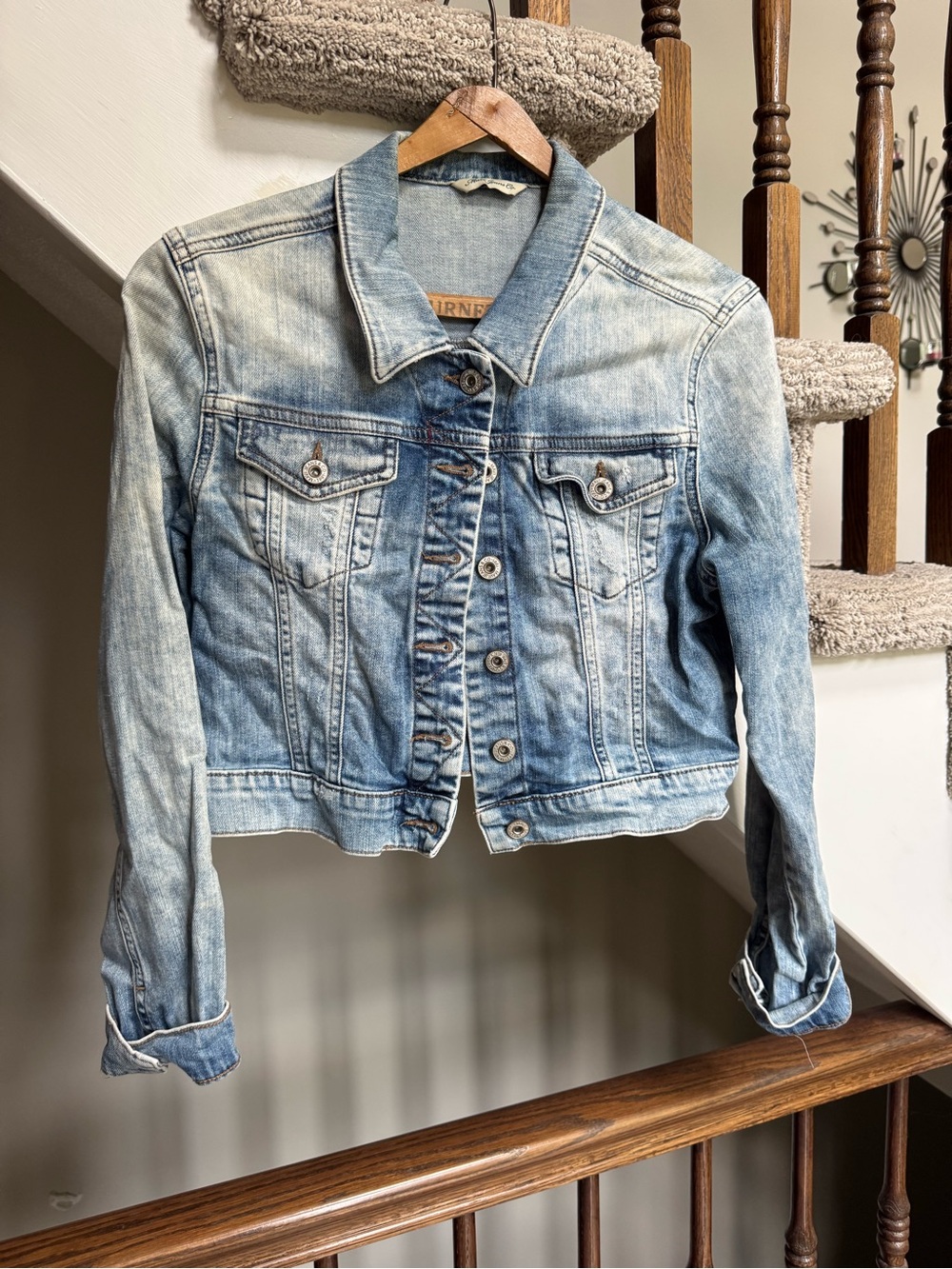 Mavi Light Blue Washed Denim Jacket
